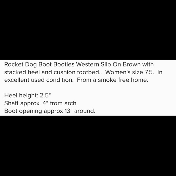 Rocket Dog Shoes Rocket Dog Slip On Ankle Booties Tan Size 7 2